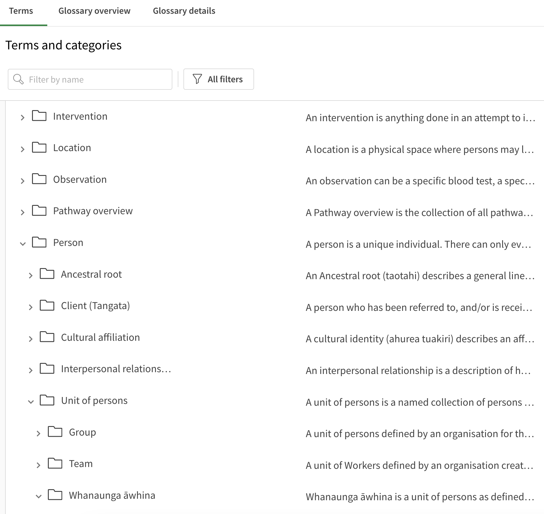 Data domains